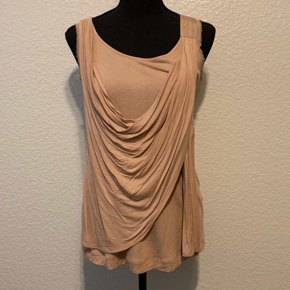 Simply Vera Wang cowl neck tank top